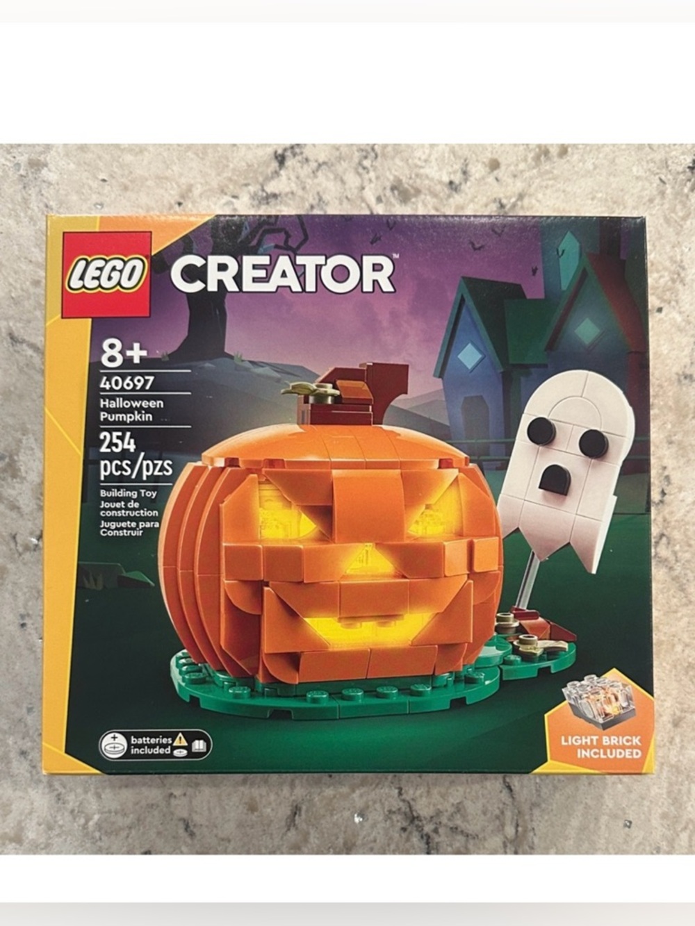 Lego Creator Halloween Pumpkin (40697) New In Box / Sealed